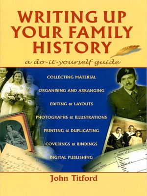 cover image of Writing up Your Family History